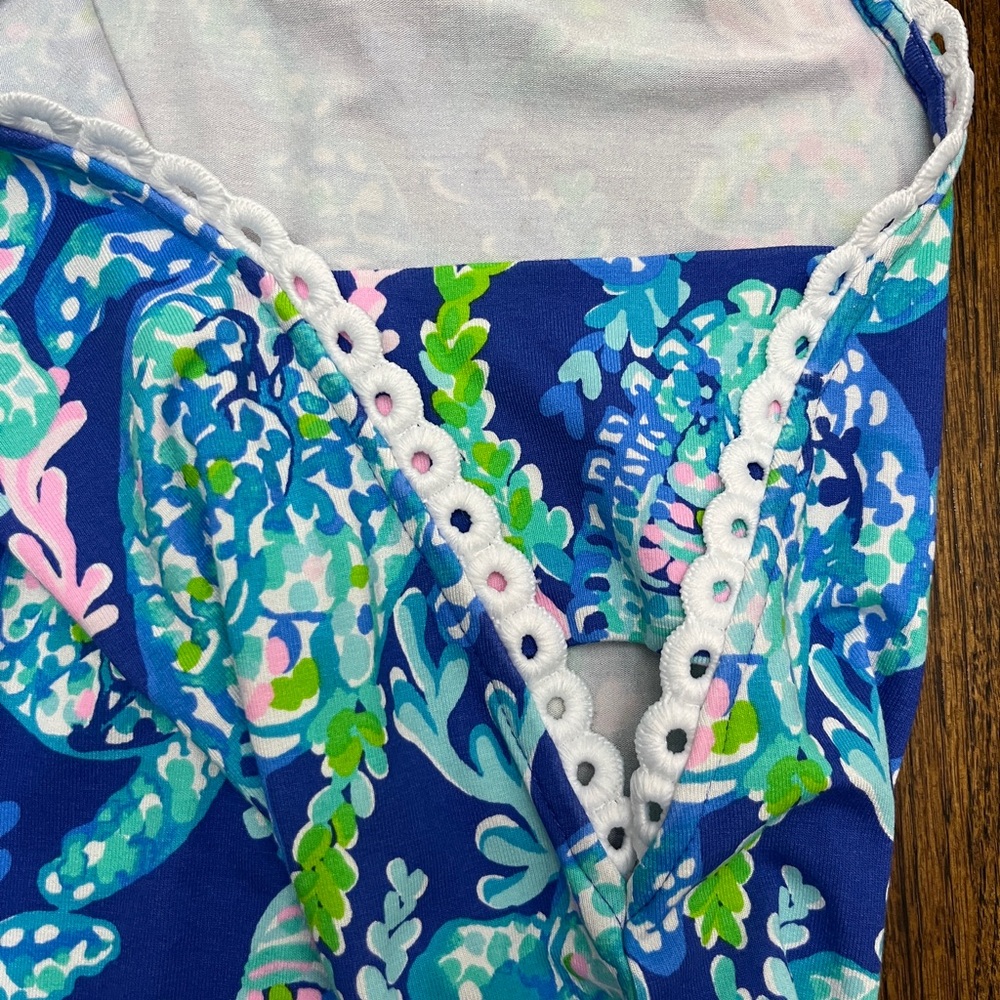NWOT Lilly Pulitzer Gianni Skort Romper - Picture 9 of 13